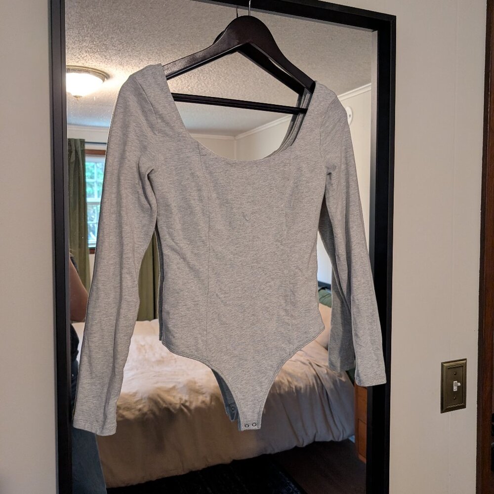 Abercrombie Scoop Neck Bodysuit
